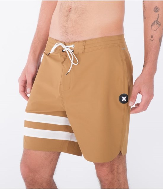 Hurley Boardshort 18" Phantom+ Block Party Renegade Golden Doodle | 74231SRZO