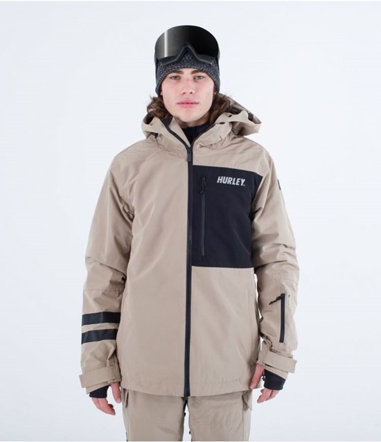 Hurley Snow Jacket Outlaw Khaki | 72638JECL