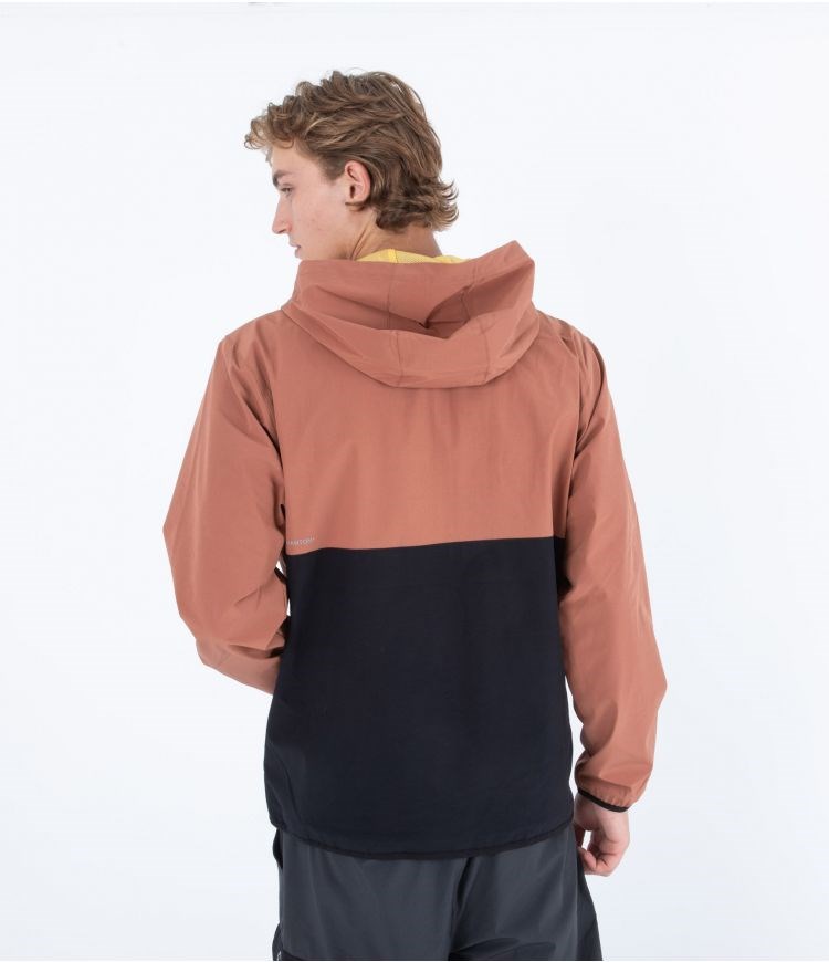 Hurley Anorak Packable Phantom+ Zion Rust | 10936EVAP