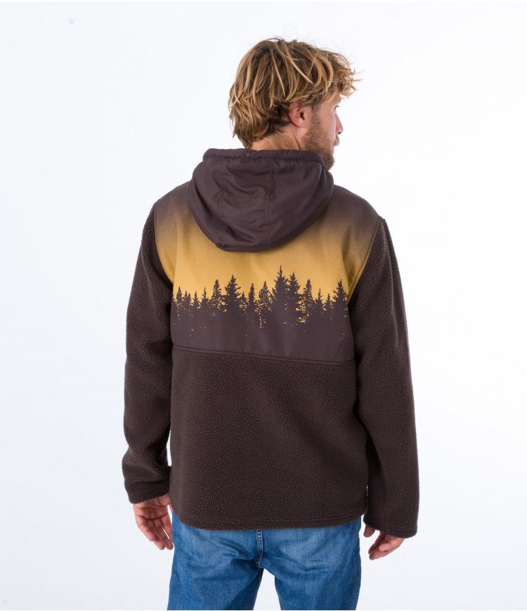 Hurley Anorak Polar Evergreen Burrito Anorak Bruna | 69034WUXR