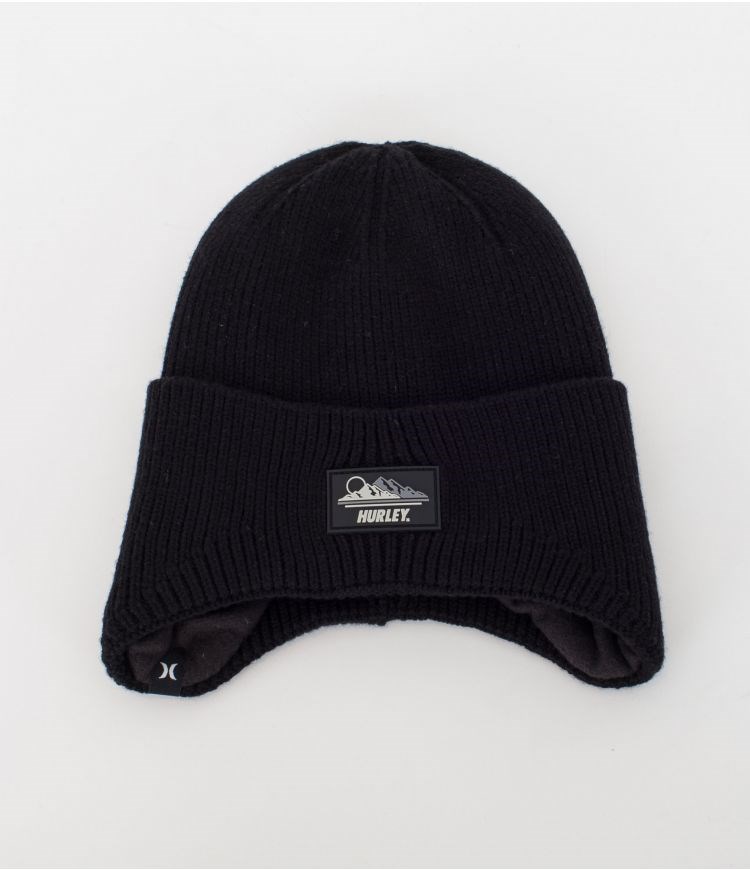 Hurley Beanie North Peak Svarta | 71548RXZH