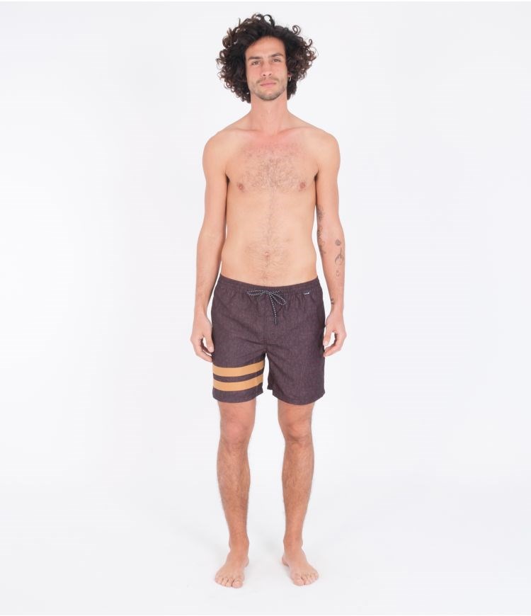 Hurley Boardshort With Pocket Block Party Volley Svarta | 42975OGJK