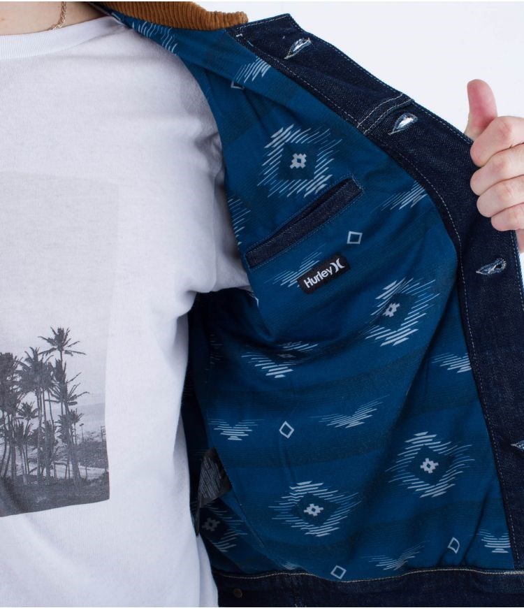 Hurley Denim Jacket Oceancare Genny Denim22 | 49673OYHF