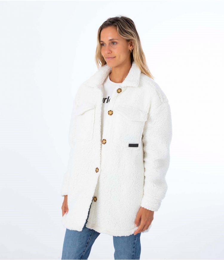 Hurley Jacket Sherpa Marshmallow | 01469XARI