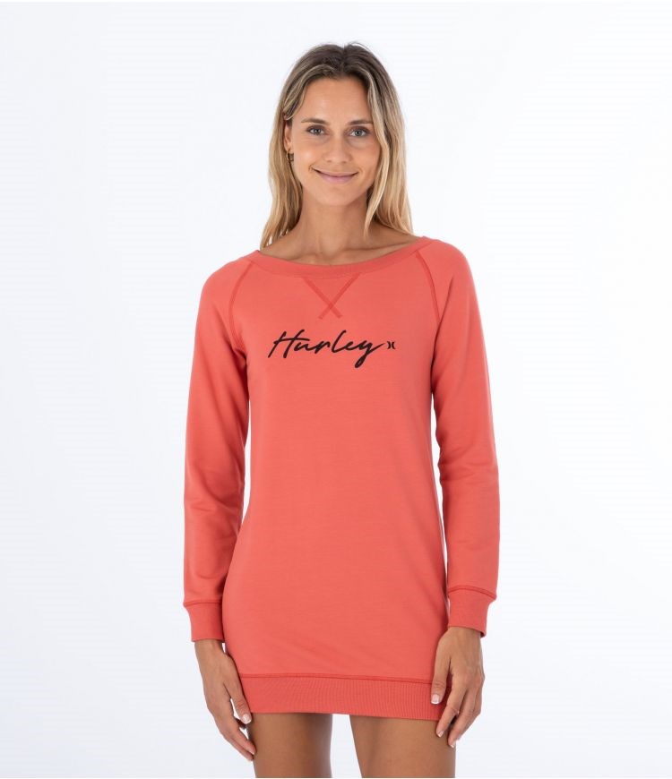 Hurley Klänning Oceancare O&o Script Röda | 01863XFVB