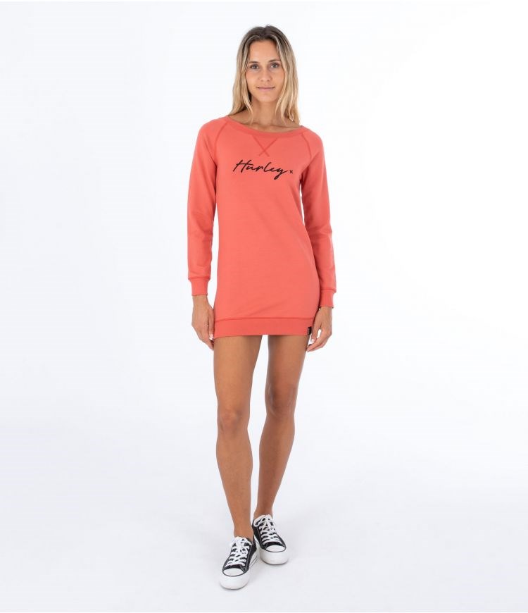 Hurley Klänning Oceancare O&o Script Röda | 01863XFVB