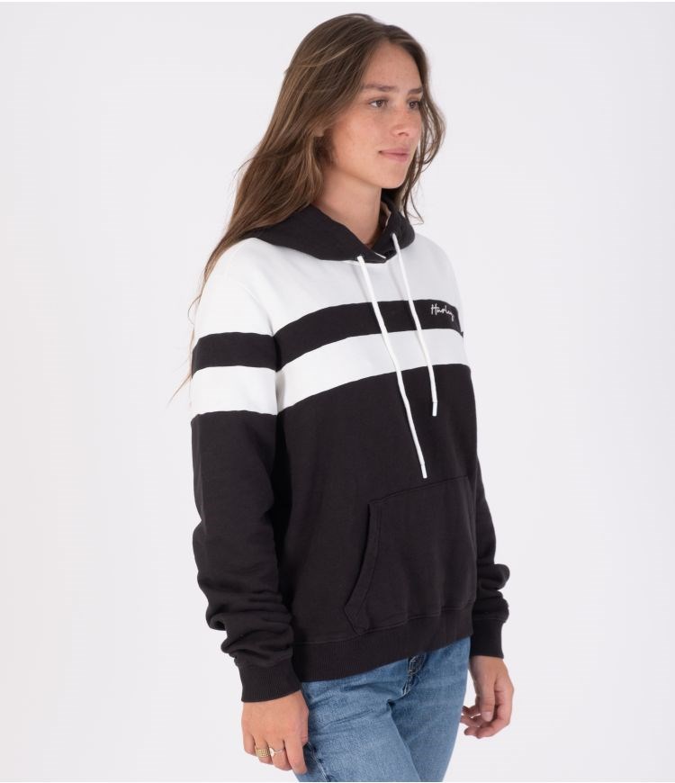 Hurley Oceancare Washed College Pullover Svarta | 90482ZCQW