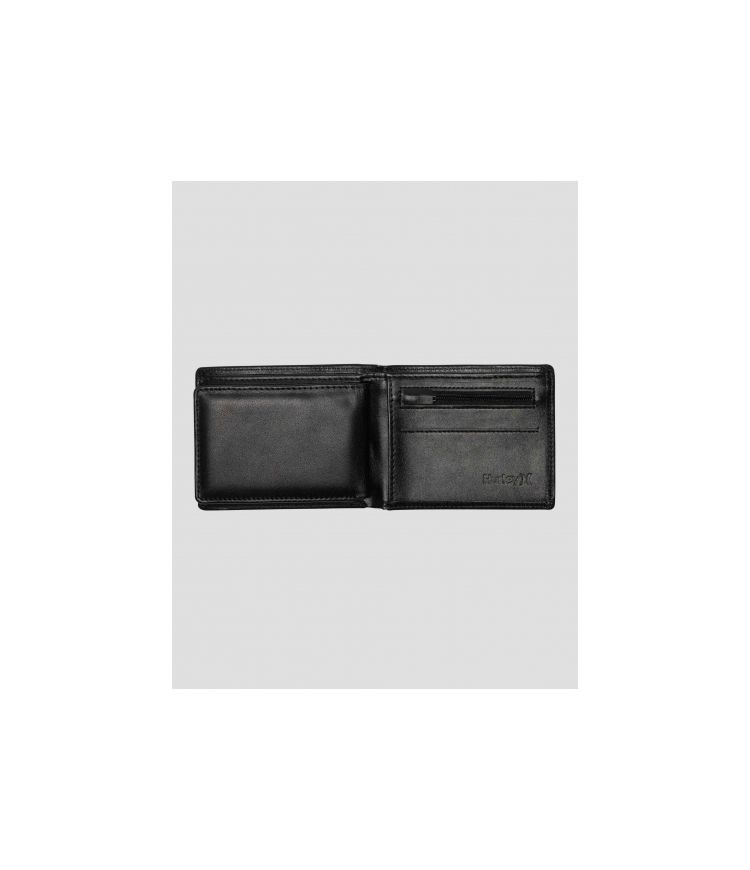 Hurley One & Only Läder Wallet Svarta | 87026NPIH