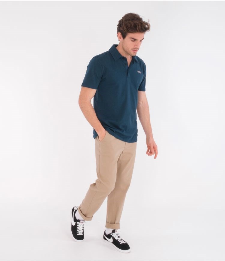Hurley Polo Korta Sleeve H20-dri Ace Night Shadow | 91640JGRC