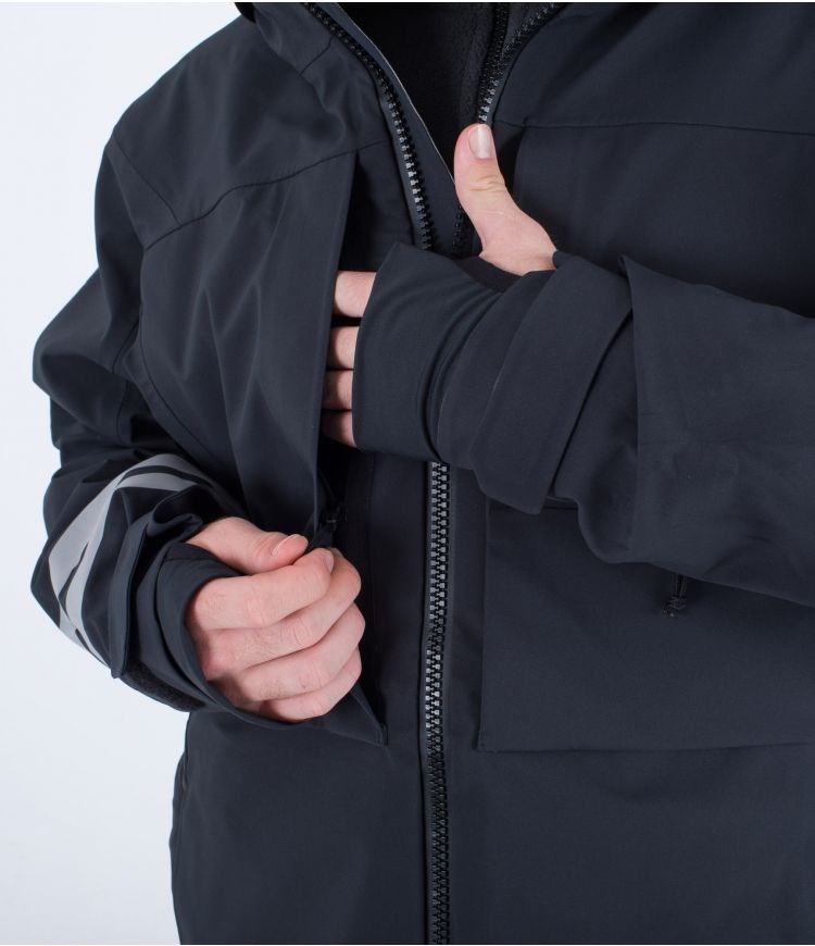 Hurley Snow Jacket Goldmine Svarta | 36795GRFN