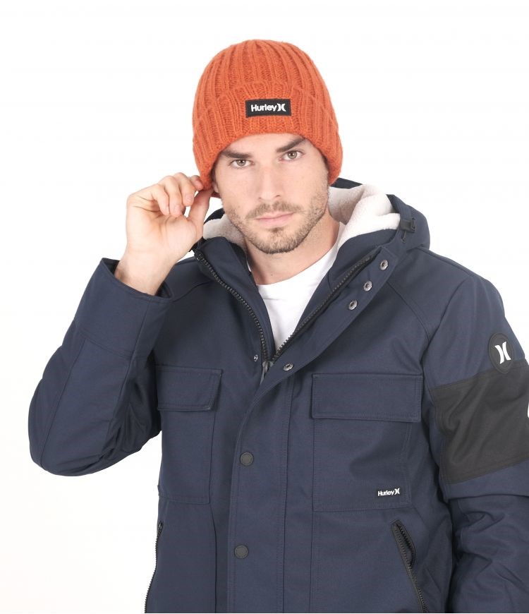 Hurley Squaw Beanie Claystone | 42057ILJY