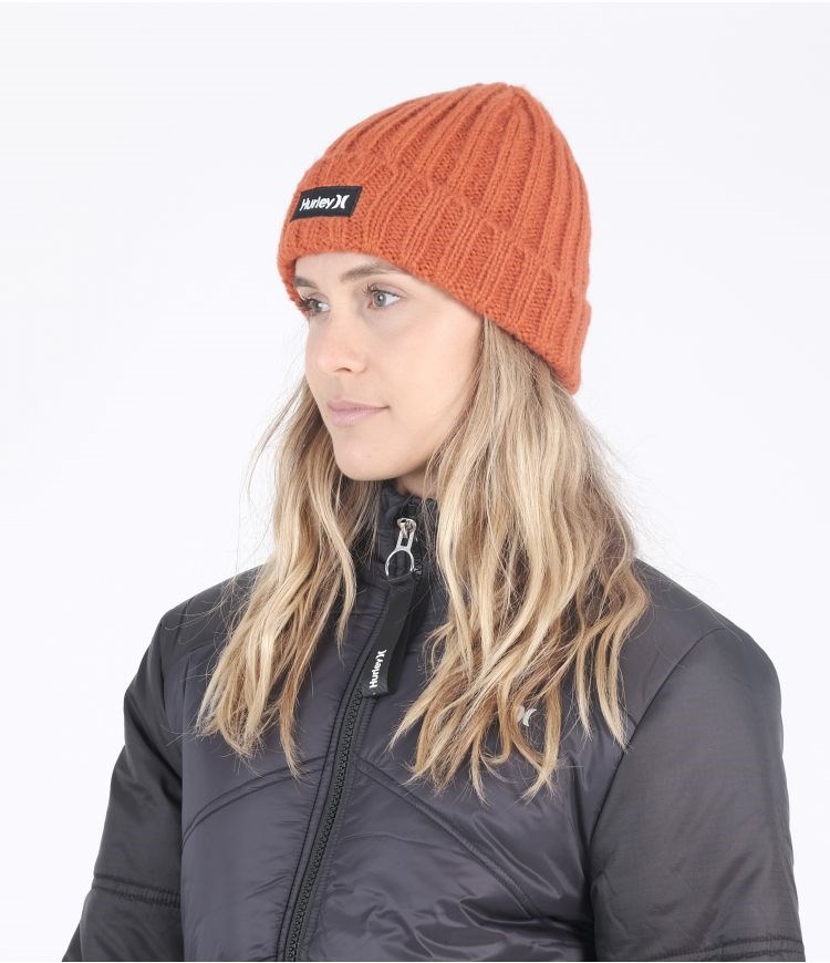 Hurley Squaw Beanie Claystone | 42057ILJY