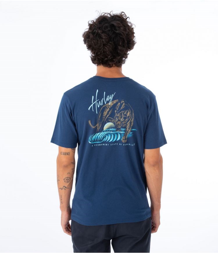 Hurley T-shirt Korta Sleeve Everyday Big Kat Night Force | 01368BTIA
