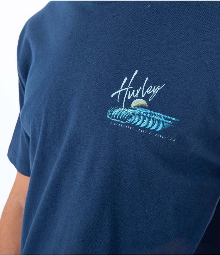 Hurley T-shirt Korta Sleeve Everyday Big Kat Night Force | 01368BTIA