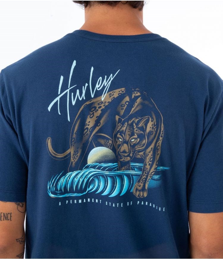 Hurley T-shirt Korta Sleeve Everyday Big Kat Night Force | 01368BTIA