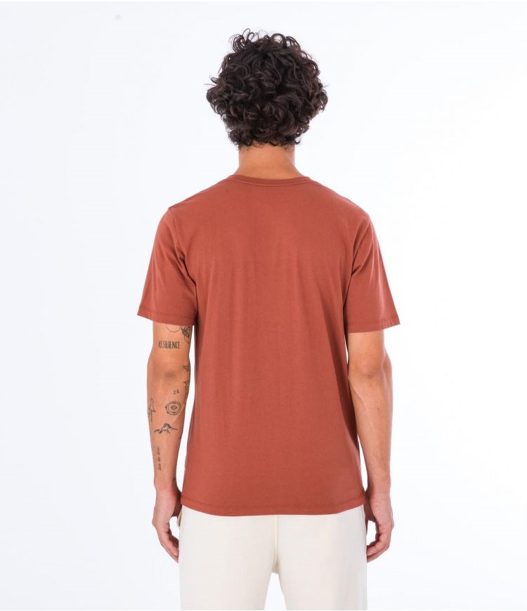 Hurley T-shirt Korta Sleeve Everyday Explore Reflector Zion Rust | 06957RBAD