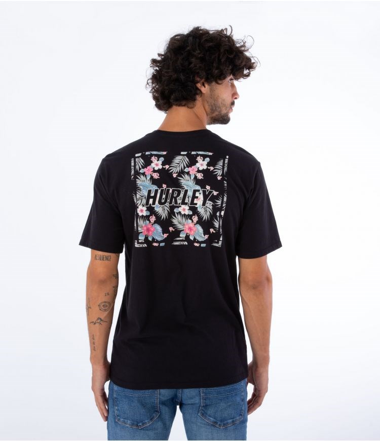 Hurley T-shirt Korta Sleeve Everyday Four Corners Vita | 82015MQEW