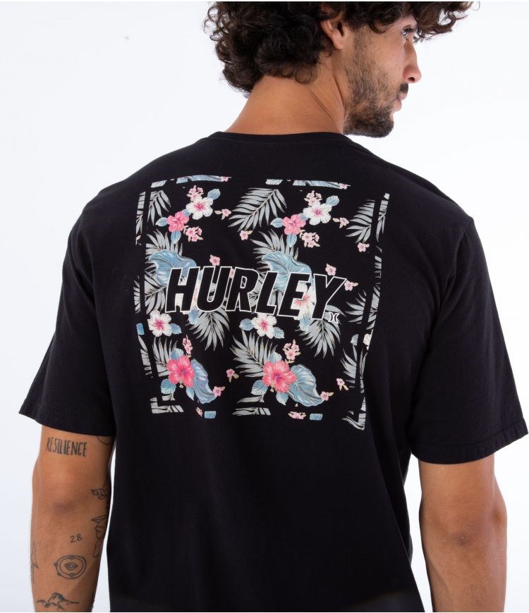 Hurley T-shirt Korta Sleeve Everyday Four Corners Vita | 82015MQEW
