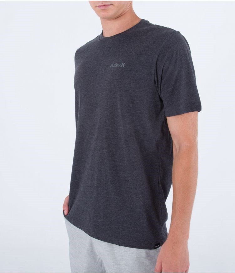 Hurley T-shirt Korta Sleeve Everyday O&o Sc Svarta | 28609UPWN