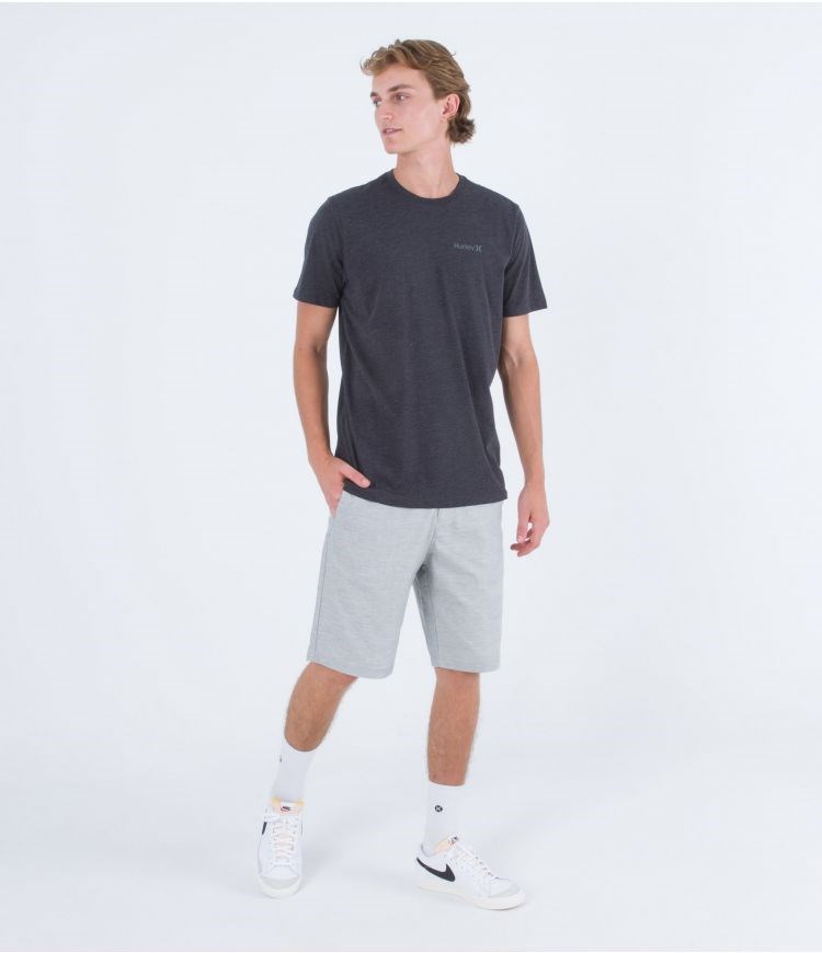 Hurley T-shirt Korta Sleeve Everyday O&o Sc Svarta | 28609UPWN