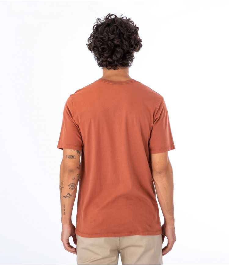 Hurley T-shirt Korta Sleeve Everyday O&o Solid Zion Rust | 42085XGUO