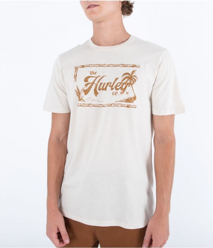 Hurley T-shirt Korta Sleeve Everyday Vintage Bone | 36819NPEQ