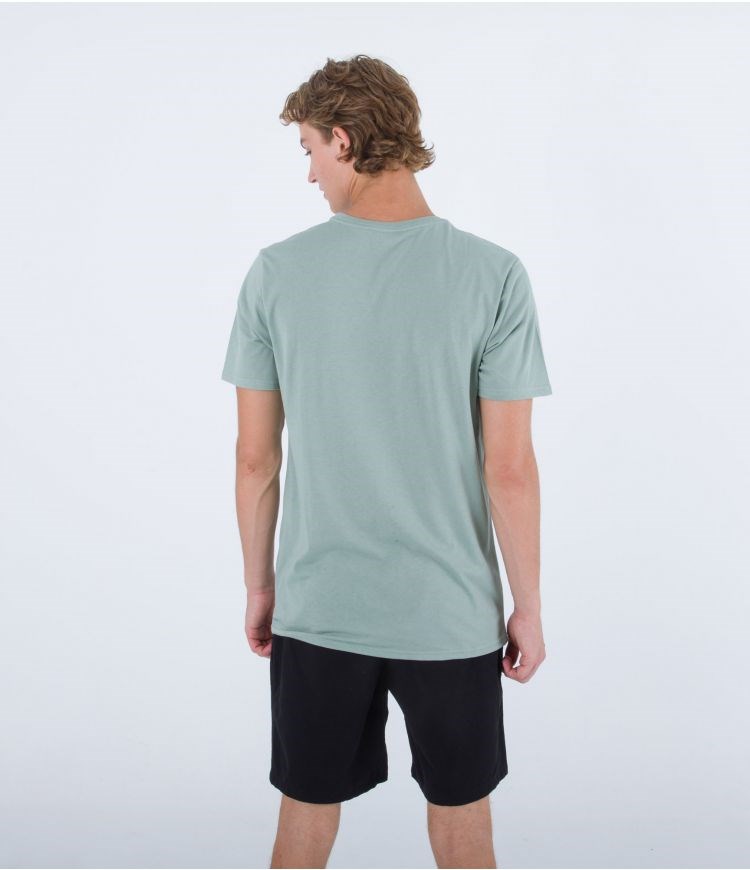 Hurley T-shirt Korta Sleeve H2o Dri Authentic Morning Spruce | 20769SKPH