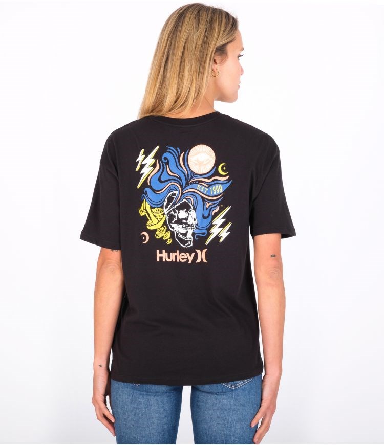 Hurley T-shirt Korta Sleeve Shroomed Boyfriend Dip+r879 | 43607ROYX
