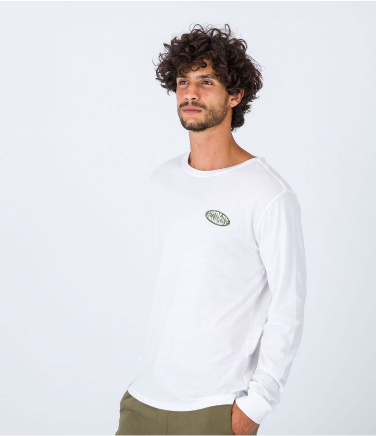Hurley T-shirt Long Sleeve Everyday Country Vita | 53817SNAL