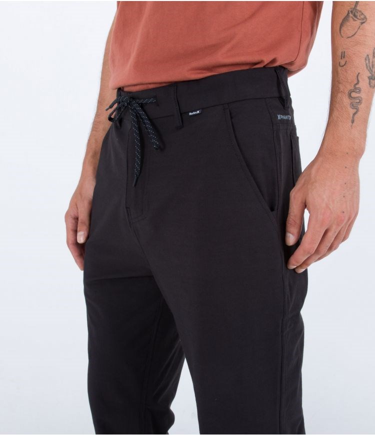 Hurley Trousers Phantom Naturals Ironworker Svarta | 95387UNKV